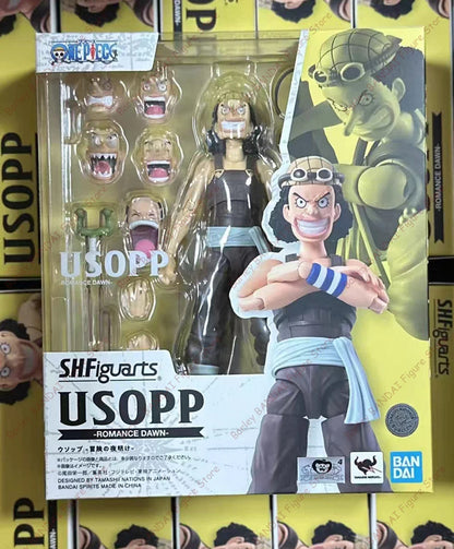 Bandai S.H.Figuarts One Piece Usopp 15cm PVC Model - 4-Usopp