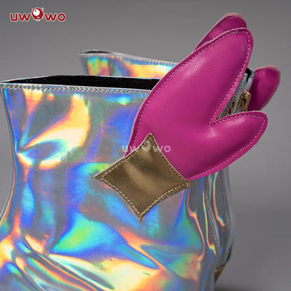 UWOWO League of Legends/LOL Costume Star Guardian Kai'Sa SG Kaisa Cosplay Shoes Boots