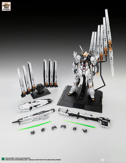 In Stock NCZZW Model RX-93 V 1/100 CMM GK Style Toy Assembly Model Kit Action Figure Model Robot Mecha Gift