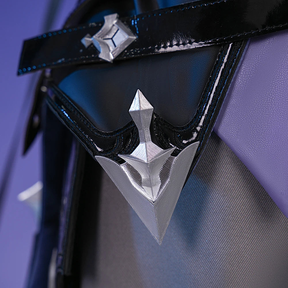 Genshin Impact Kyryll Chudomirovich Flins Cosplay Costume Wig Uniform Outfit Carnival Halloween Party for Women Men Role Play