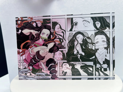 New Demon Slayer Creative High-value Bar Chi Tokitou Muichirou Acrylic Brick Computer Desktop Ornaments Anime Peripheral Gifts