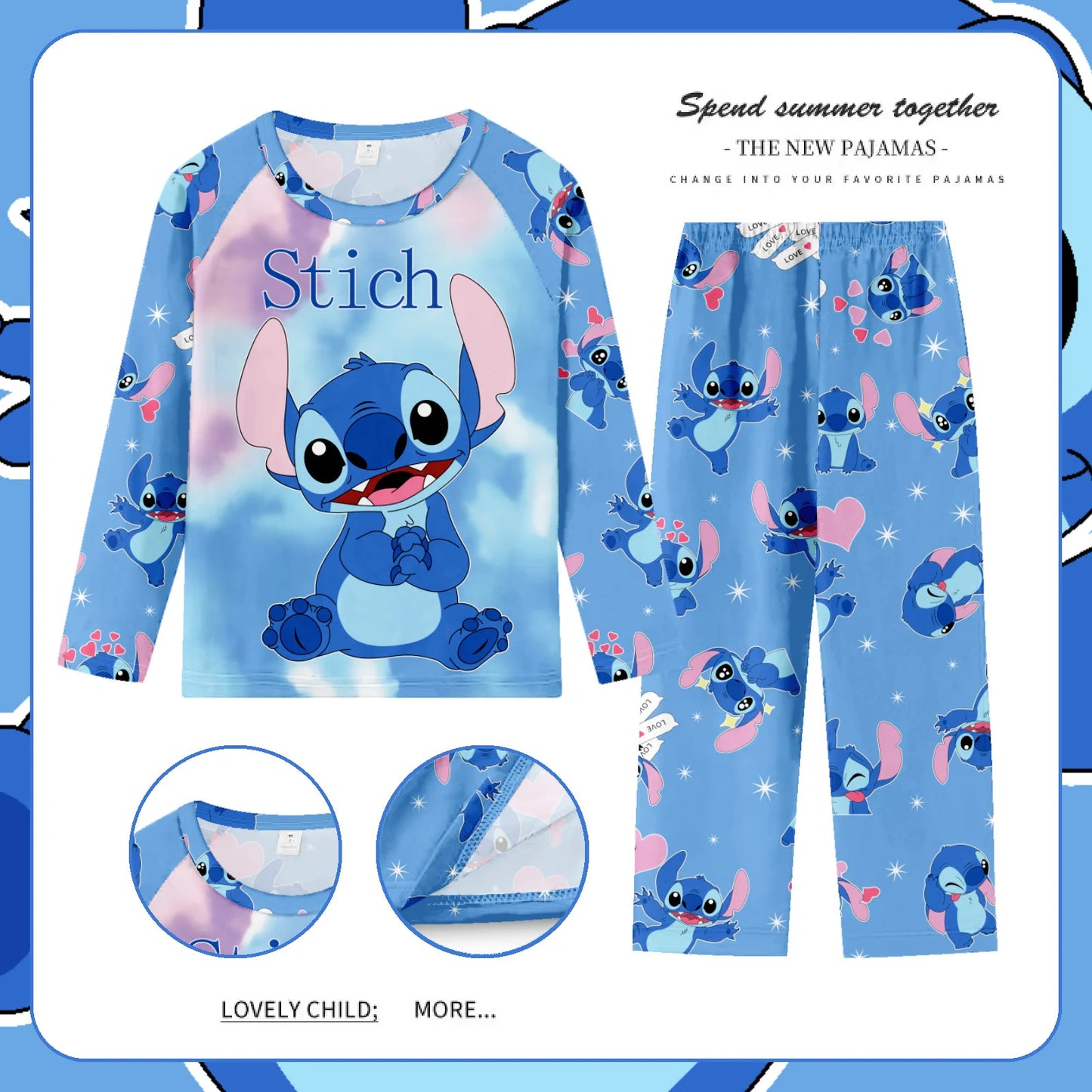 MINISO Disney Kids Pajamas Boys Pyjama Sets Long Sleeve Frozen Princess Elsa Winnie the Pooh Child Clothing Toddler Girl Pijamas