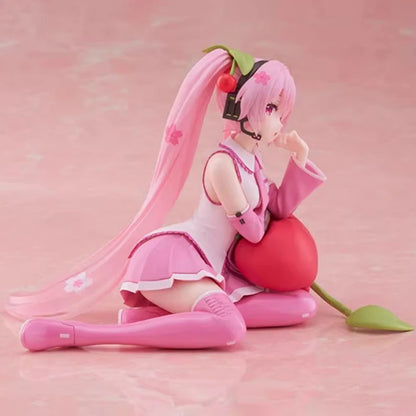 Bandai Hatsune Miku Cherry Pillow Ver 13CM PVC Model