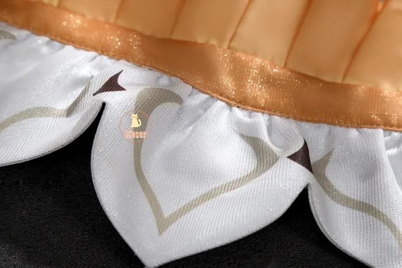 Genshin Impact Sandrone Cosplay Costume Wig Marionette Dress Headwear Eleven Fatui Harbingers Halloween Women Girls Role Play