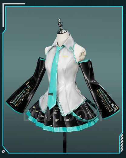 IN STOCK Mikuu Cosplay Costume DokiDoki-SR Mikku Cosplay Women Cute Short Dress Costume Mikuu Cosplay Uniform Halloween