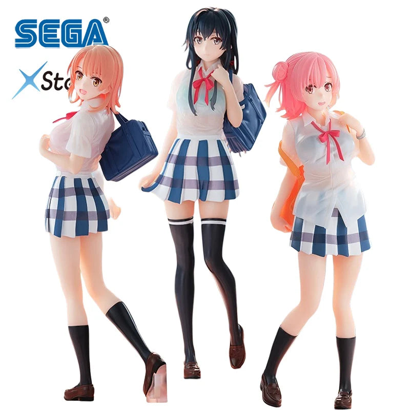 SEGA XStellar Isshiki Iroha Yukinoshita Yukino Yuigahama Yui PVC Model