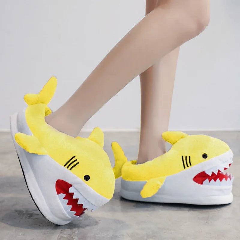 New Disney Toy Story Autumn/Winter Jaws Cartoon Couple Parent Child Cotton Shoes Thickened Warm Anti Slip Cotton Trailer