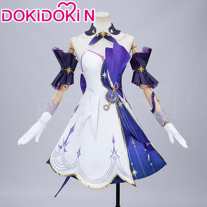 IN STOCK Robin Cosplay Costume Game Honkai: Star Rail Cosplay【XS-3XL】DokiDoki-N Honkai Female Costume Robin Cosplay Plus Size