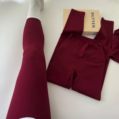 Women High Waist Seamless Yoga Pants Breathable Stretchy Running Cycling Leggings