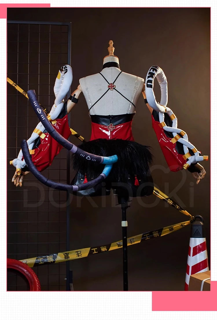 IN STOCK Nekomiya Mana Cosplay Costume Game Zenless Zone Zero【XS-2XL】DokiDoki-R Cat Cunning Hares Nekomiya Mana Plus Size