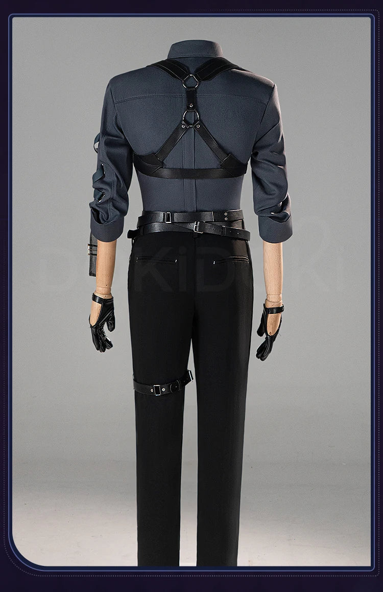 IN STOCK Sylus Rafayel Xavier Zayne Cosplay Costume Game Love and Deepspace【XS-2XL】DokiDoki-R White Grey Halloween Plus Size