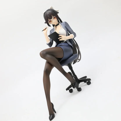 18cm Azur Lane Takao Ver Girl 1/6 Figure Pvc Action Anime Model Game Statue Adult Collectible Doll Toys Xmas Gift