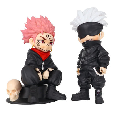 Jujutsu Kaisen Anime Figure 3 Style Satoru Gojo Action Figure Lord of the Curse Sukuna Figurine Collection Model Doll Toys Gifts