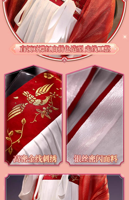 Maomao Cosplay Costume Red Dress Wig Anime The Apothecary Diaries Season 2 Kusuriya No Hitorigoto Halloween Party for Women Girl