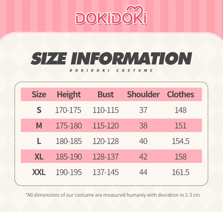 IN STOCK Alastor Lucifer Charlie Adam Cosplay Costume Anime DokiDoki-N【XS-3XL】 Halloween Costume Lucifer Cosplay Plus Size