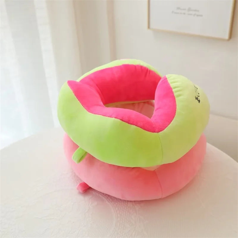 Crayon Shin Chan Plush U-shaped Pillow Kawaii Soft And Comfortable Portable Pillow Anime Cartoon Plush Neck Pillow Gifts