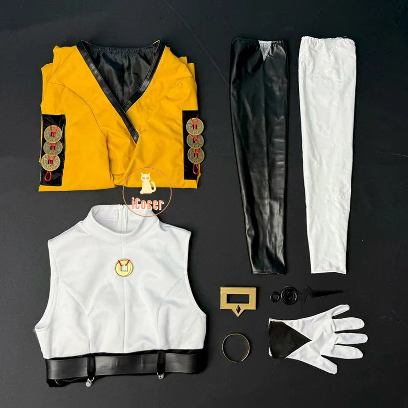 Zenless Zone Zero Yijiang Cosplay Costume Uniform Yixuan Sister Headwear Yunkui Summit Outfit Halloween Party Women Girls Props