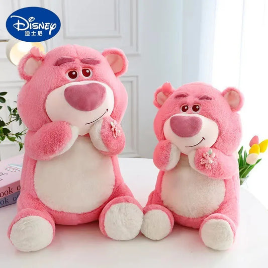 40/55/70cm Super Big Size Lotso Disney Cartoon Anime Plush Stuffed Doll Kawaii Room Decoration Plush Pillow Kids Holiday Gift