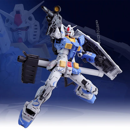 In Stock FAT CAT Model RX-78-2 2.0 RG 1/100 Kuryu Kenichi Color Assembly Model Kit Toy Asano Blue Action Figure Plastic Gifts