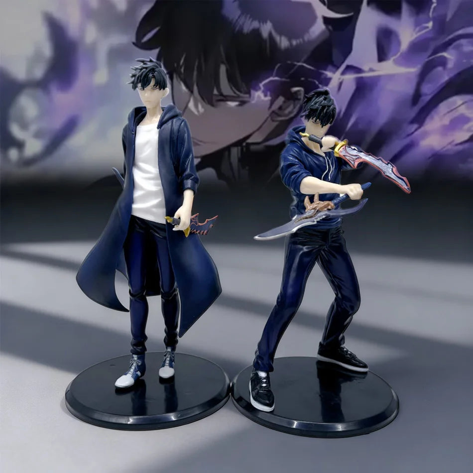In Stock Sung Jinwoo Standing Ver. PVC Model Figure - Collectible Desk Decoration, Birthday Gift & Toy