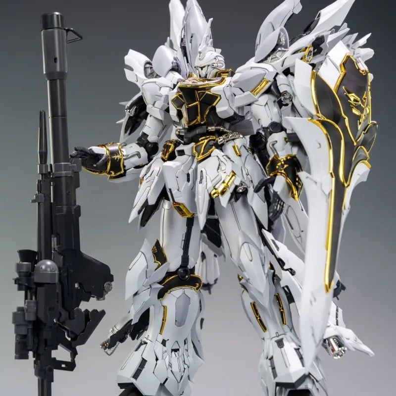 【IN STOCK】COMET Model MG 1/100 MSN 06S Sinanju White Assembly Model Kits Anime Action Figure Robot Model Christmas Toy Gift