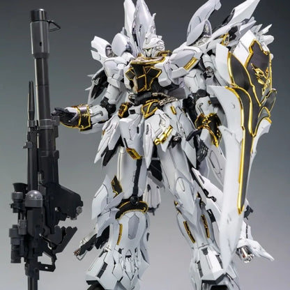 【IN STOCK】COMET Model MG 1/100 MSN 06S Sinanju White Assembly Model Kits Anime Action Figure Robot Model Christmas Toy Gift