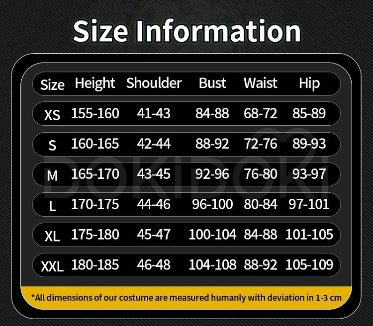 Asaba Harumasa Cosplay Costume Game Zenless Zone Zero Cosplay 【XS-2XL】DokiDoki-R Men Costume Asaba Harumasa Cosplay Plus Size