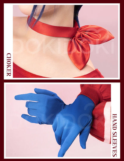 IN STOCK Mita Cosplay Costume Game MiSide【S-3XL】DokiDoki-R Women Cute Dress Uniform Mita Cosplay Halloween Plus Size