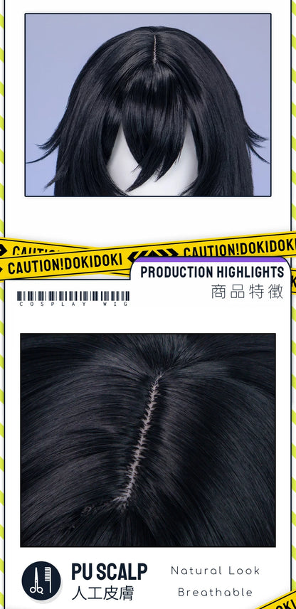 Tamsy Amo Riyo Wig Anime Gachiakuta DokiDoki Men 100cm Long Hair Amo Empool Caines Tamsy Cosplay Heat Resistant Wig Free Cap