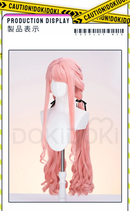 IN STOCK Nikki Cosplay Wig Game Infinity Nikki DokiDoki Women 80cm Long Pink Wig Nikki Cosplay Lolita Wig Free Cap