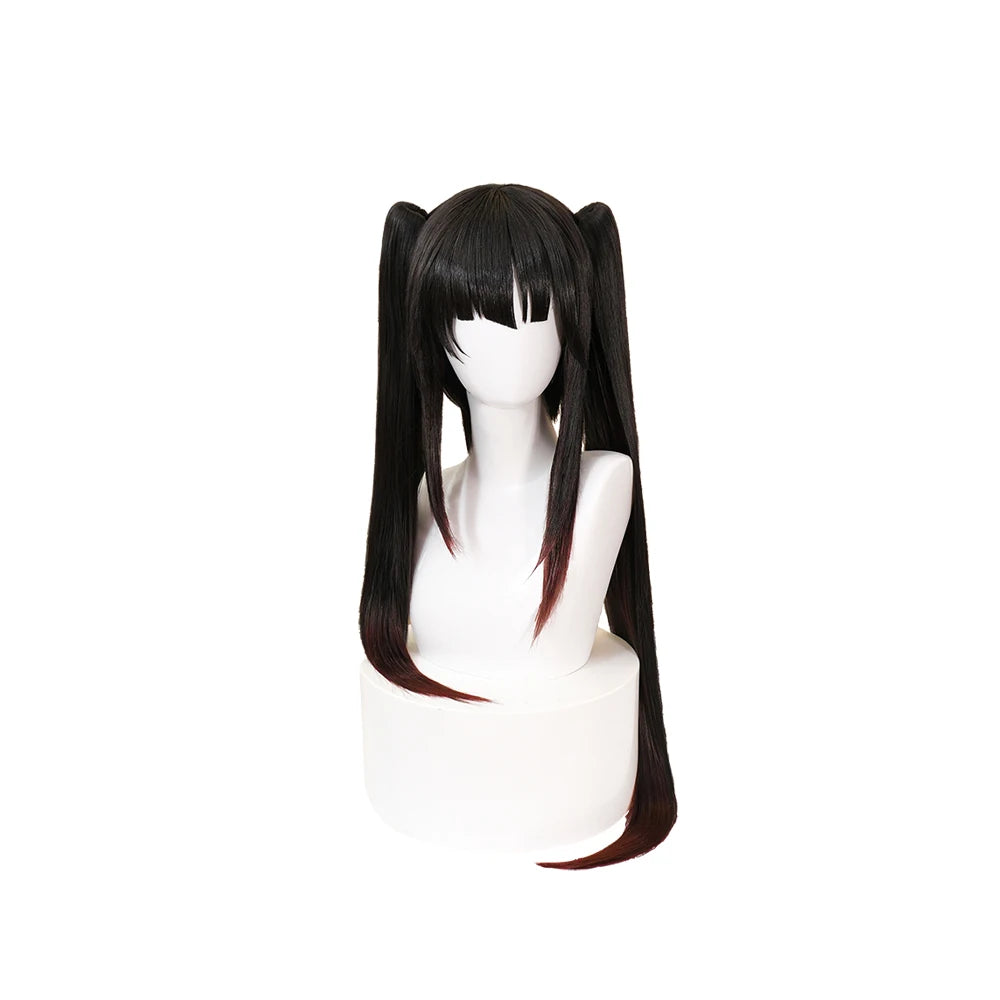 IN STOCK Tokisaki Kurumi Wig Anime Date A Live Cosplay Wig DokiDoki Women Cute 100cm Long Hair Tokisaki Kurumi Cosplay Free Cap