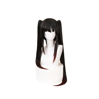 IN STOCK Tokisaki Kurumi Wig Anime Date A Live Cosplay Wig DokiDoki Women Cute 100cm Long Hair Tokisaki Kurumi Cosplay Free Cap