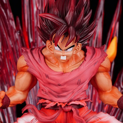 38cm Dragon Ball Z Kaiouken Goku PVC Action Figure Anime Model Toy Gift