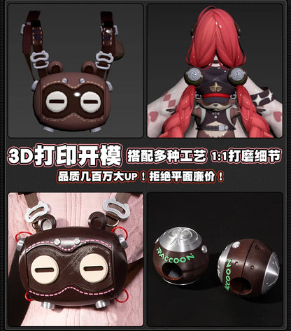 Zenless Zone Zero Ukinami Yuzuha Cosplay Costume Wig Skirt Sweater Uniform Headwear Spook Shack Halloween Party for Women Girls