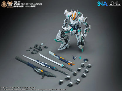 【New product】SNAA MODEL MG YR-05 NETHER EMPEROR Round Table Knights Series Assembly Model Anime Action Figure Christmas Toy Gift