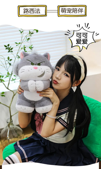 35/50/60cm Big Size Lucifer Disney Anime Plush Stuffed Doll Kawaii Room Decoration Plushie Children Pillow Ornament Holiday Gift