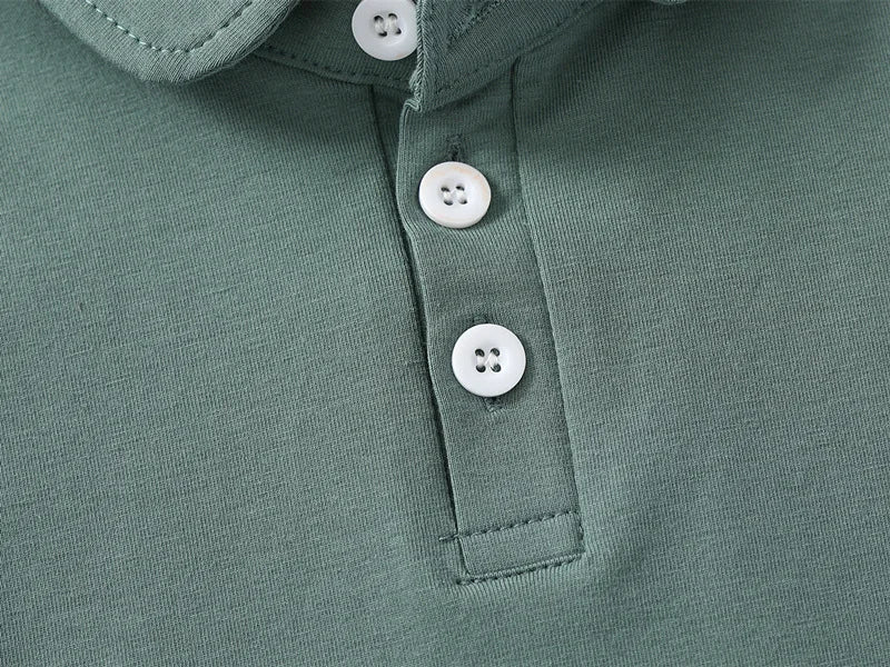 Collar Baby Boy Polo T Shirt 3 to 6 9 12 18 Months 100% Cotton White Blue Kids Polos Dino Astronaut Luxury Designer Boys Clothes