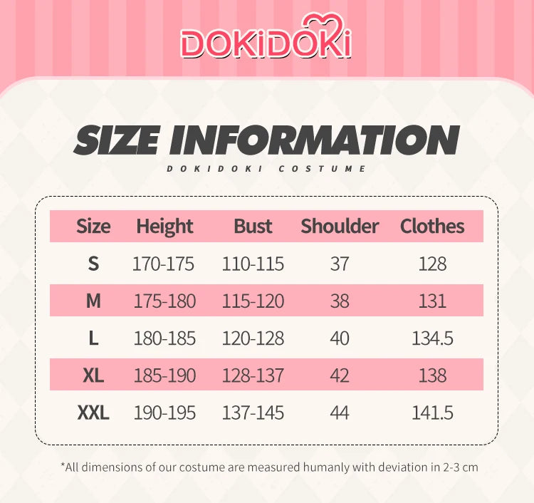 IN STOCK Alastor Lucifer Charlie Adam Cosplay Costume Anime DokiDoki-N【XS-3XL】 Halloween Costume Lucifer Cosplay Plus Size