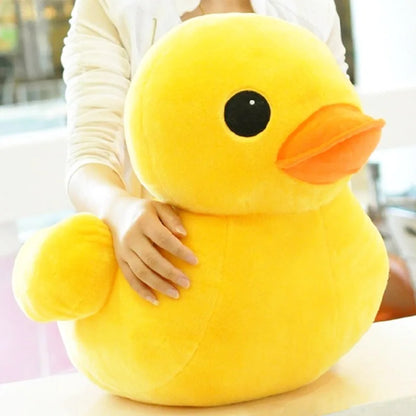 65cmKawaii Big Yellow Duck Plush Dolls Toy Cute Super Soft Cartoon Stuffed Animal Toy Birthday Gifts for Children Kids Baby girl