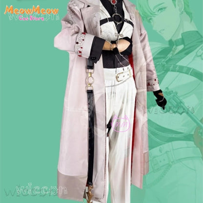 Aulwen Silver Bullet Nu Carnival Confessor Adult Polyester Costume