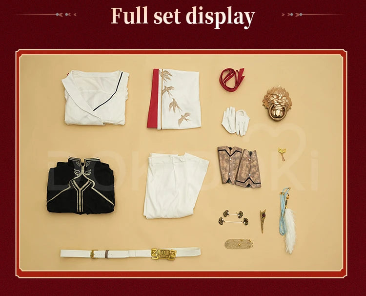 IN STOCK Jing Yuan Blade Doujin Cosplay Game Honkai: Star Rail DokiDoki-SR Men Antiquity Halloween Costume Jingyuan HSR