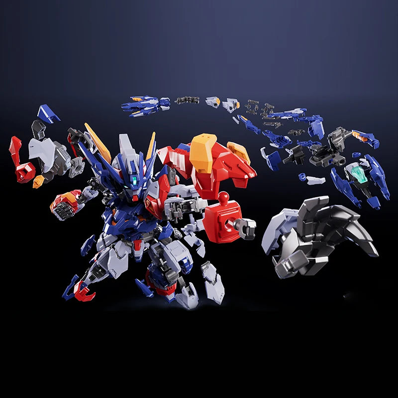 52TOYS SD CD-TGM01 Tian Wei Assembly Model Highly Articulated ABS Plastic Action Figure with Interchangeable Weapons