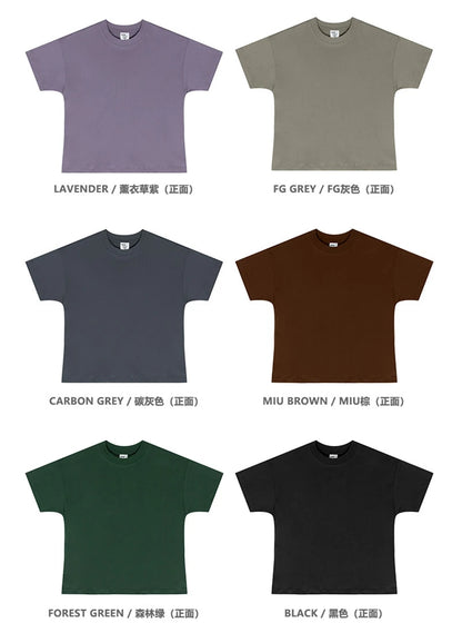 ZODF Women 2025 Summer 255gsm Cotton T-Shirts Hotsweet Girls Casual Solid Comfortable Sport T Shirt Brand Tops HY0978