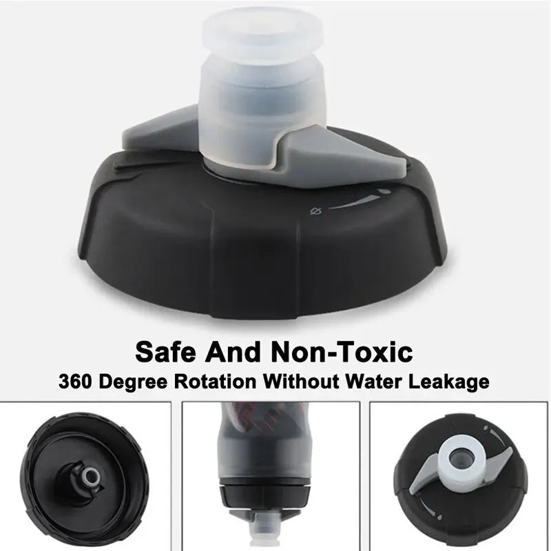 Bolany 600ml Mountain Cycling Water Bottle PP5 Double-Layer Insulated Leak-Proof Outdoor Sports Cup