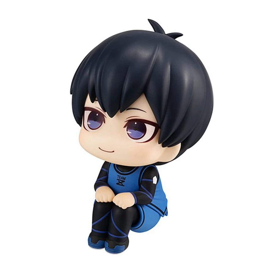 9cm Blue Lock Anime Figure Q Version Nagi Seishirou Action Figure Kawaii Isagi Yoichi Figurine PVC Collection Model Doll Toys