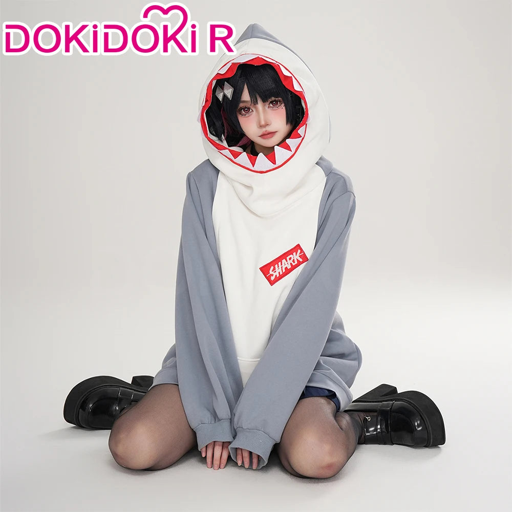 IN STOCK Eous Sharkboo Bangboo Luckyboo Doujin Cosplay Costume Game Zenless Zone Zero【S-3XL】DokiDoki-R Women Hoodie Plus Size