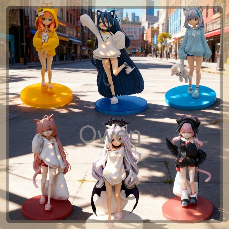 Sunaookami Shiroko Anime Blue Archive Figurine Takanashi Hoshino Action Figures PVC Cute Girl Statue Collection Model Toys Gifts