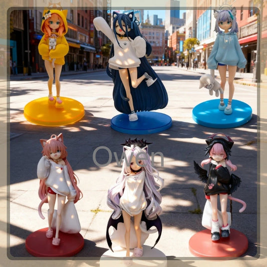 Sunaookami Shiroko Anime Blue Archive Figurine Takanashi Hoshino Action Figures PVC Cute Girl Statue Collection Model Toys Gifts