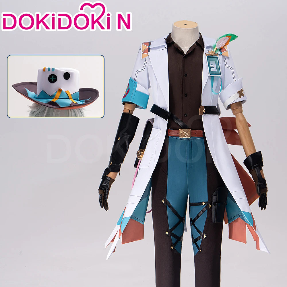IN STOCK Ifa Cosplay Costume Game Genshin Impact Cosplay【XS-3XL】DokiDoki-N Ifa Hat Men Costume Plus Size