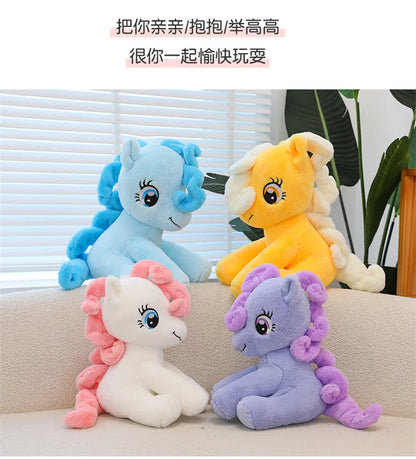 Anime My Little Pony Prototype Plush Doll Soft Pillow Girl Heart Fluttershy Sofa Ornaments Children'S Toys Birthday Gifts Custom